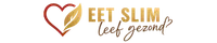 logo goud met rood hartje eet slim leef gezond